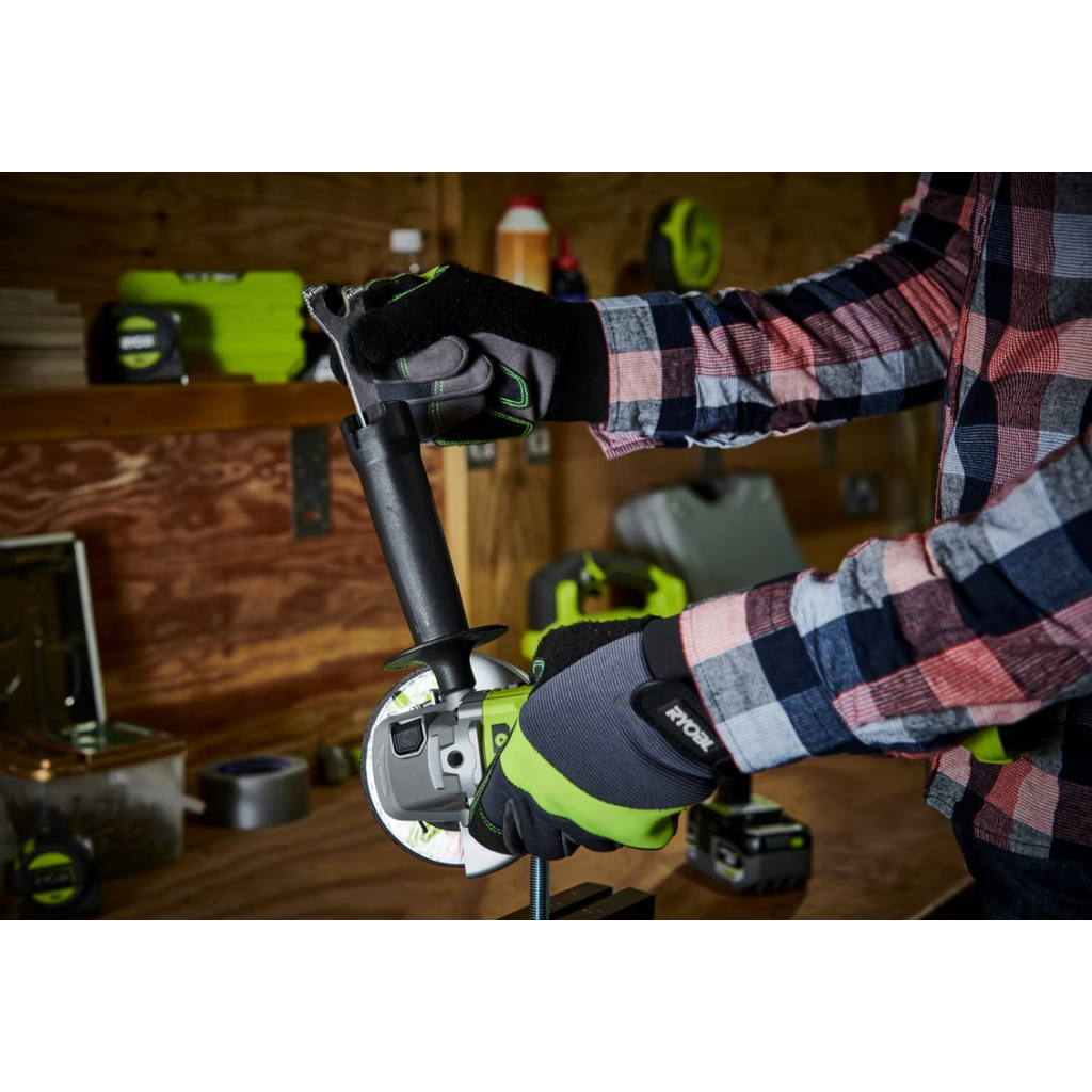 Шліфувальна машина Ryobi ONE+ RAG18125-0, 125мм (без АКБ та ЗП) (5133005403) - зображення 2