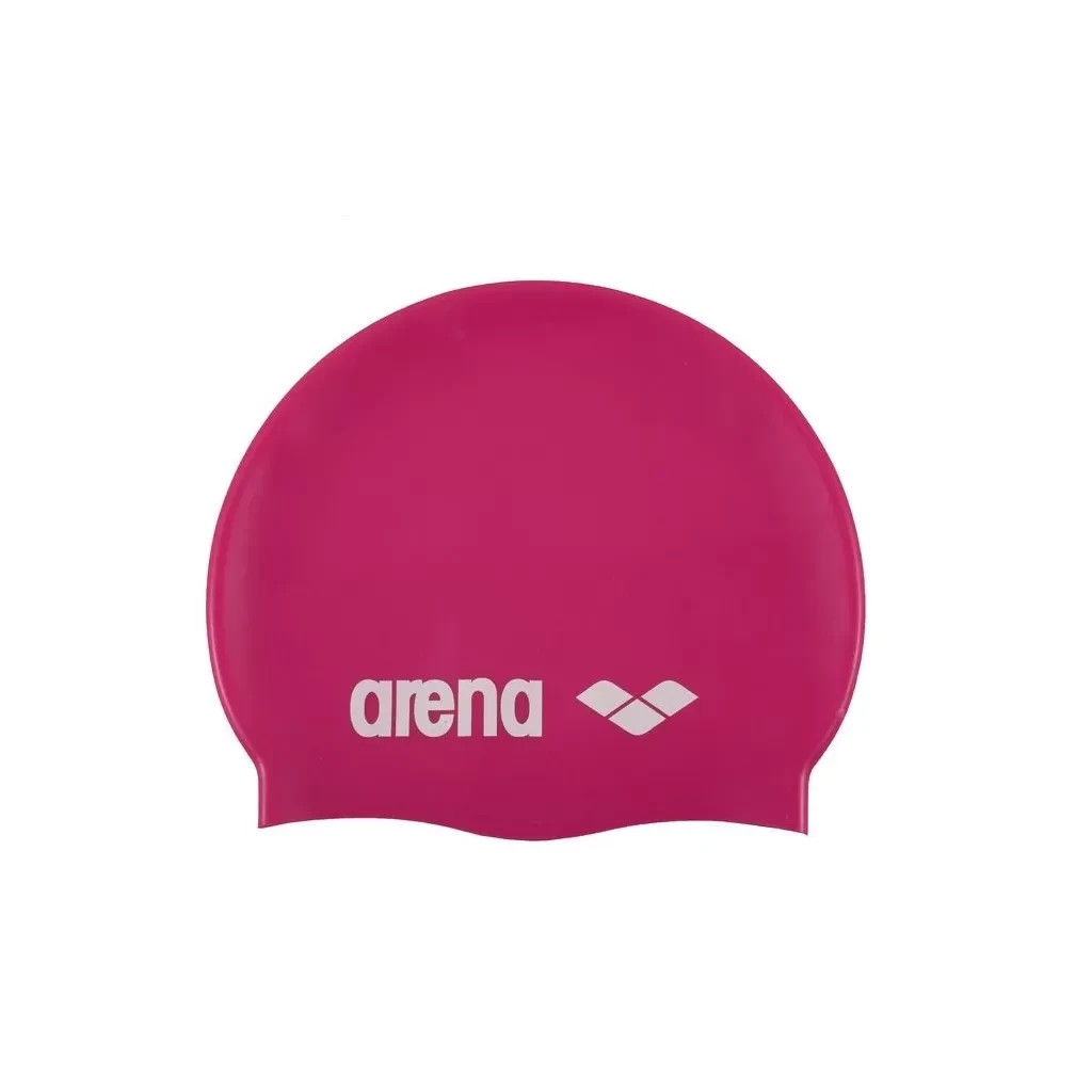 Шапка для плавання Arena Classic Silicone JR 91670-091 фуксія Діт OSFM (3468333887748) - зображення 1
