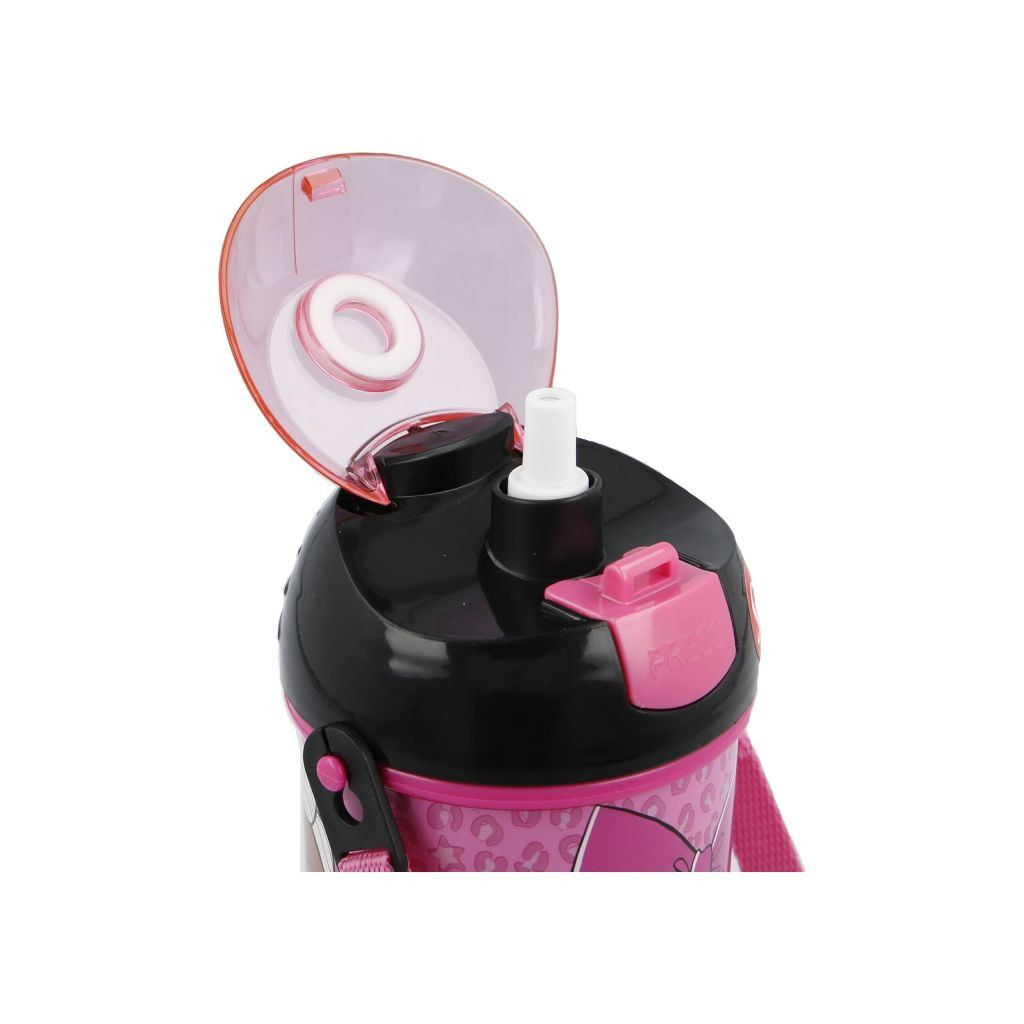 Поїльник-непроливайка Stor LOL Surprise - Rock On, Pop Up Canteen 450 ml (Stor-16869) - зображення 3