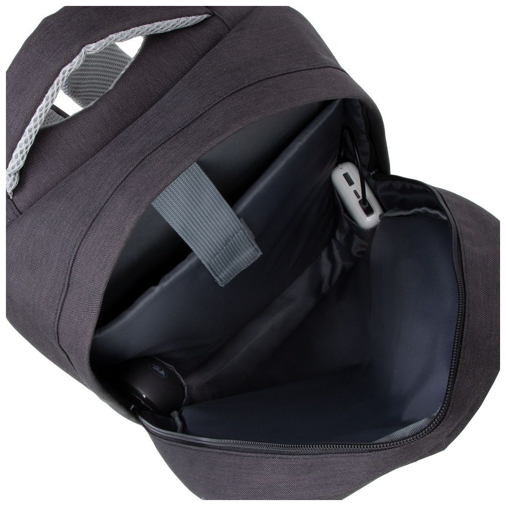 Рюкзак для ноутбука RivaCase 15.6" 7562 water-reppelent, anti-theft, Black (7562Black) - зображення 10