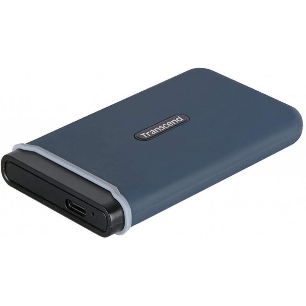 Накопичувач SSD USB 3.1 250GB Transcend (TS250GESD370C) - зображення 1