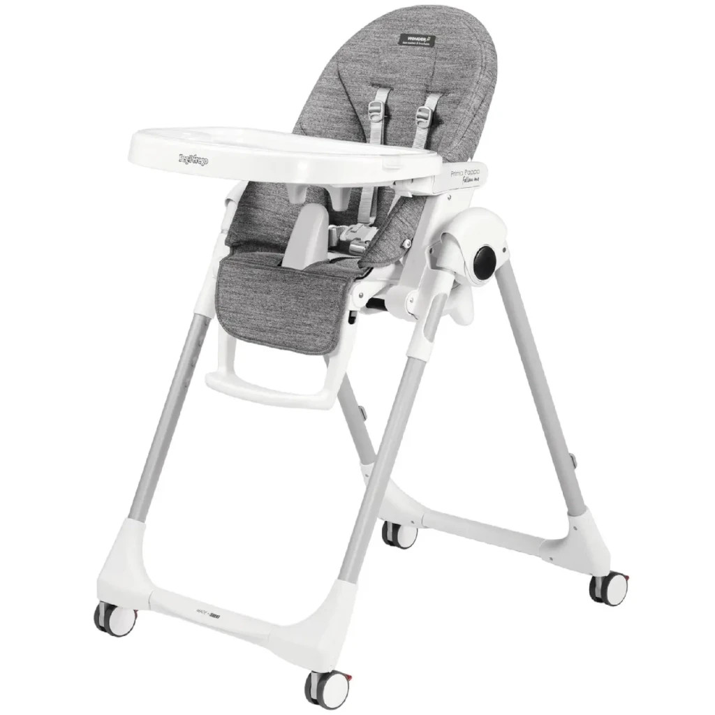 Стілець для годування Peg-Perego Prima Pappa Follow Me Wonder Сірий (IH01000000WD53) - зображення 1