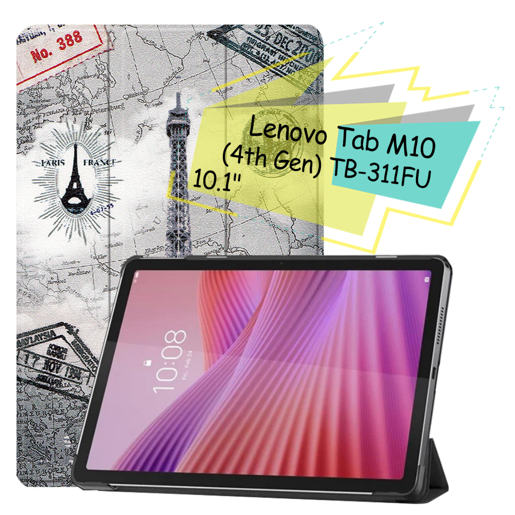 Чохол до планшета BeCover Smart Case Lenovo Tab M10 (4th Gen) TB-311FU 10.1" Paris (713120) - зображення 1