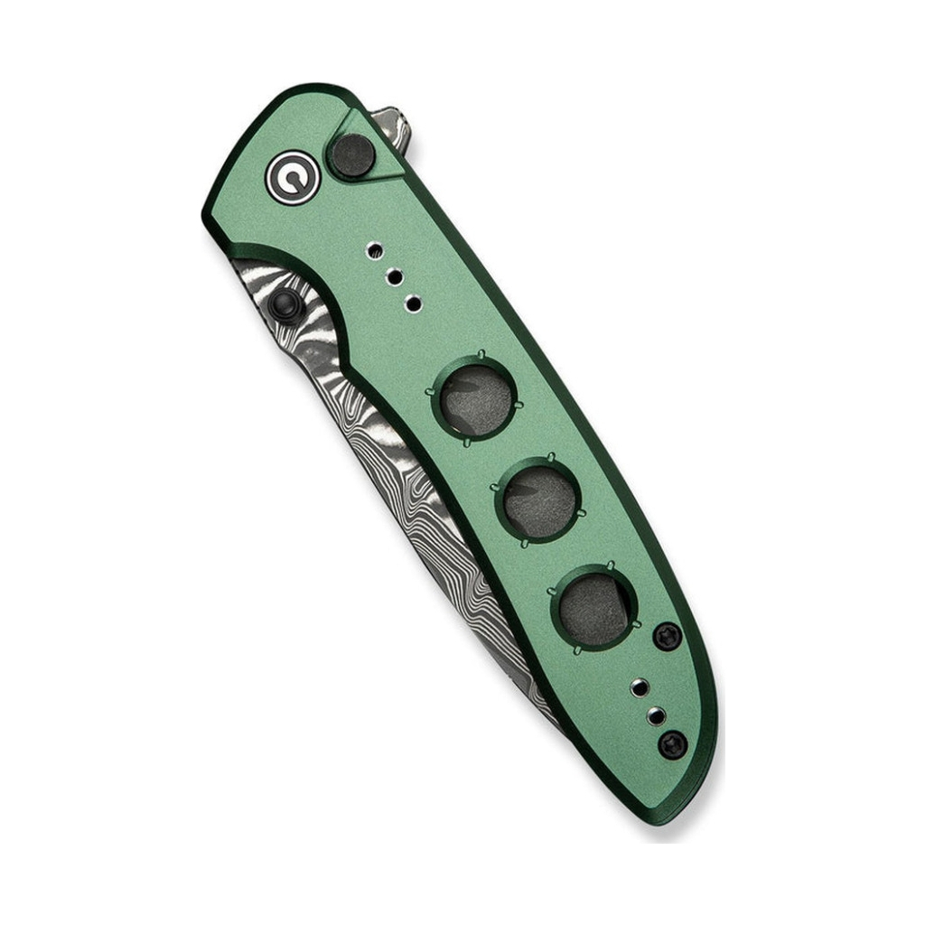 Ніж Civivi Hyperpulse Damascus Red Aluminum (C23087A-DS1) - зображення 4