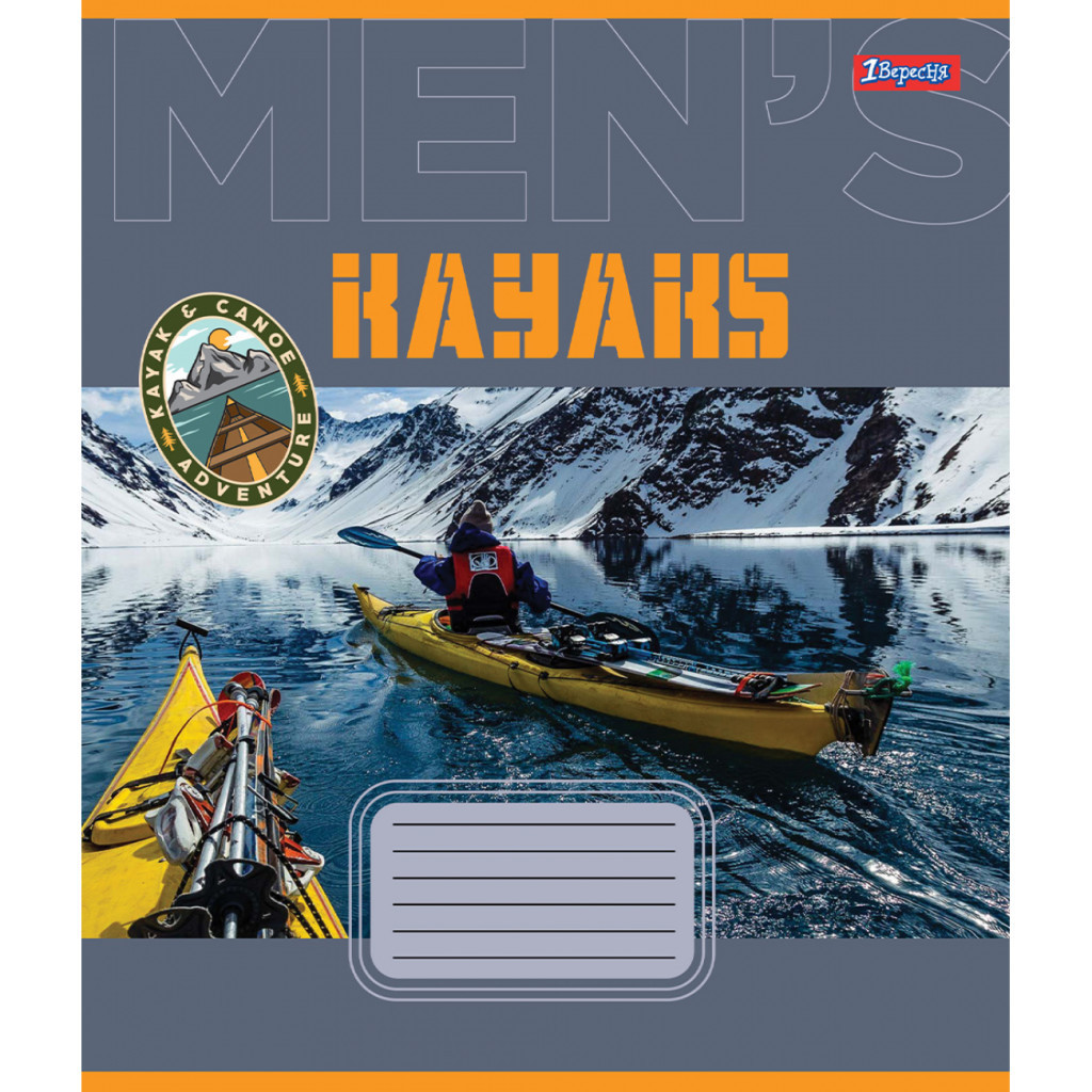 Зошит 1 вересня 1В Mens hobby 36 аркушів клітинка (767327) - зображення 5