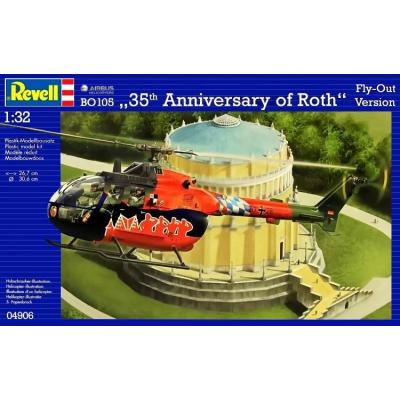 Збірна модель Revell Ударний вертоліт BO 105 35th Anniversary of Roth 1:32 (4906) - зображення 1