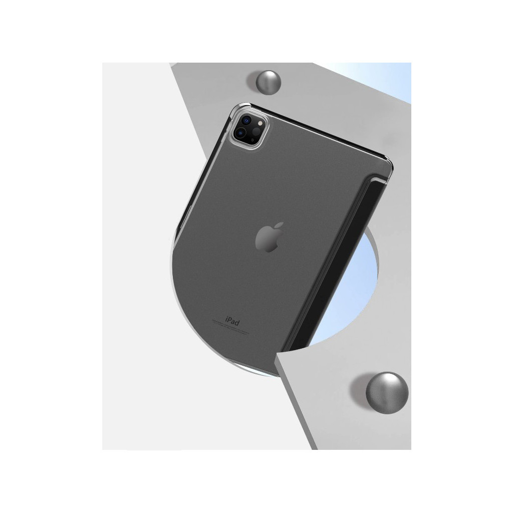 Чохол до планшета BeCover Tri Fold Hard Apple iPad Pro 11 2020/2021/2022 Black (709666) (709666) - зображення 5