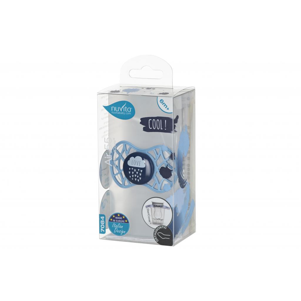 Пустушка Nuvita Air55 Cool 6m+ ортодонтична (NV7084CB) - зображення 3