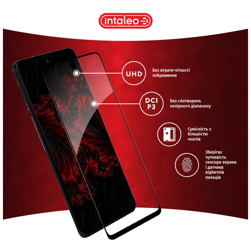 Скло захисне Intaleo Full Glue Infinix Note 10 Pro 2022 (1283126535048) - зображення 3
