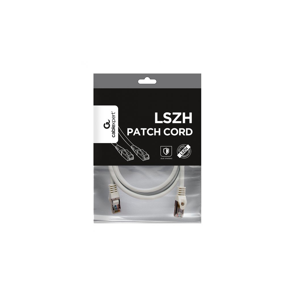 Патч-корд Cablexpert 1.5м S/FTP Cat 6A CU LSZH white (PP6A-LSZHCU-W-1.5M) - зображення 2