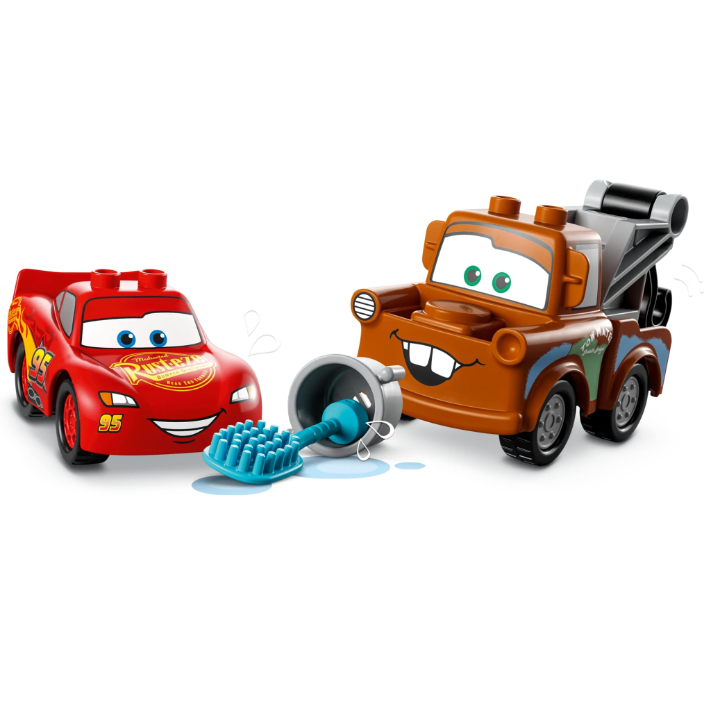 Конструктор LEGO DUPLO Disney Розваги Блискавки МакКвіна й Сирника на автомийці 29 деталей (10996-) - зображення 4