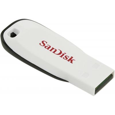 USB флеш накопичувач SanDisk 16GB Cruzer Blade White USB 2.0 (SDCZ50C-016G-B35W) - зображення 2
