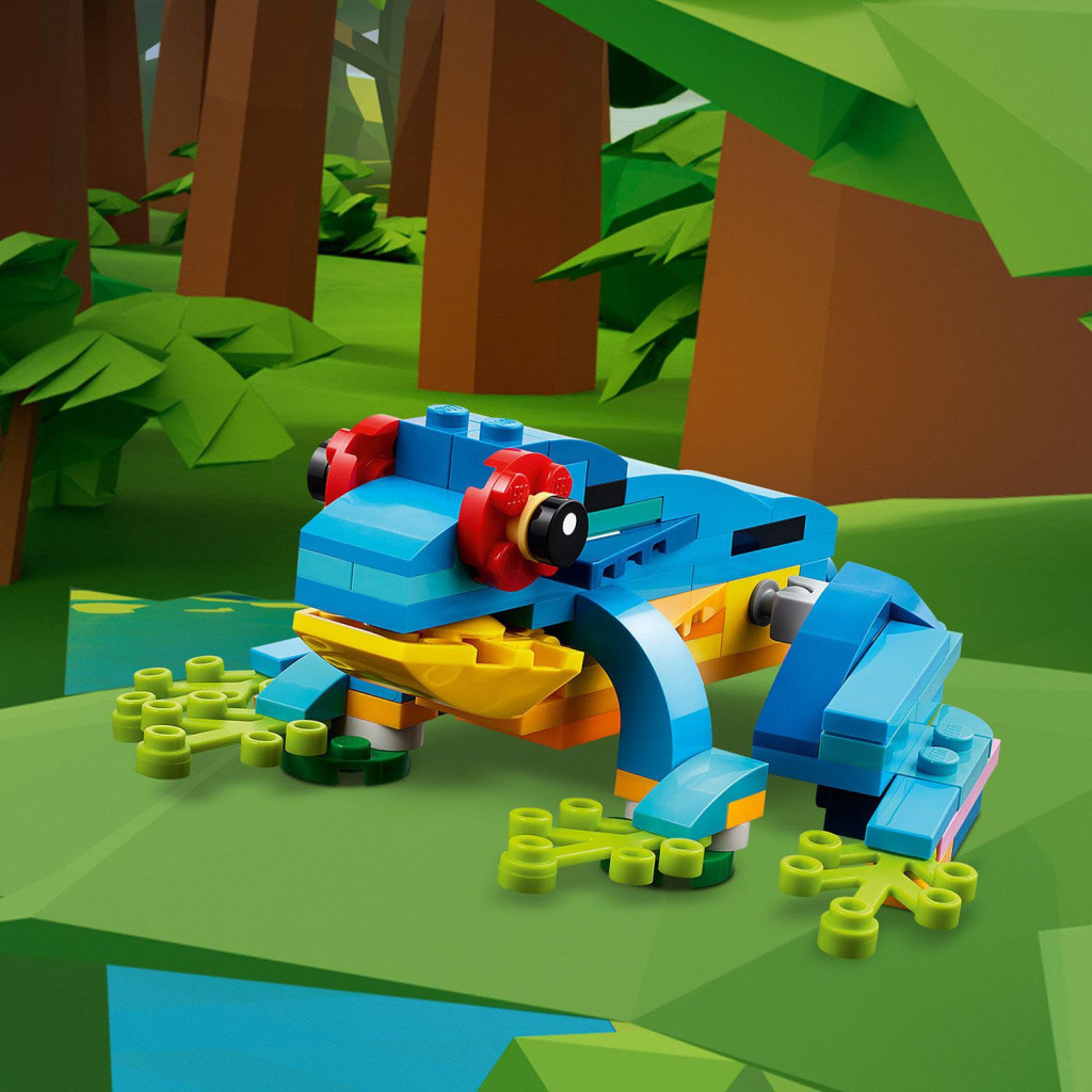 Конструктор LEGO Creator Екзотичний папуга 253 деталі (31136) - зображення 5