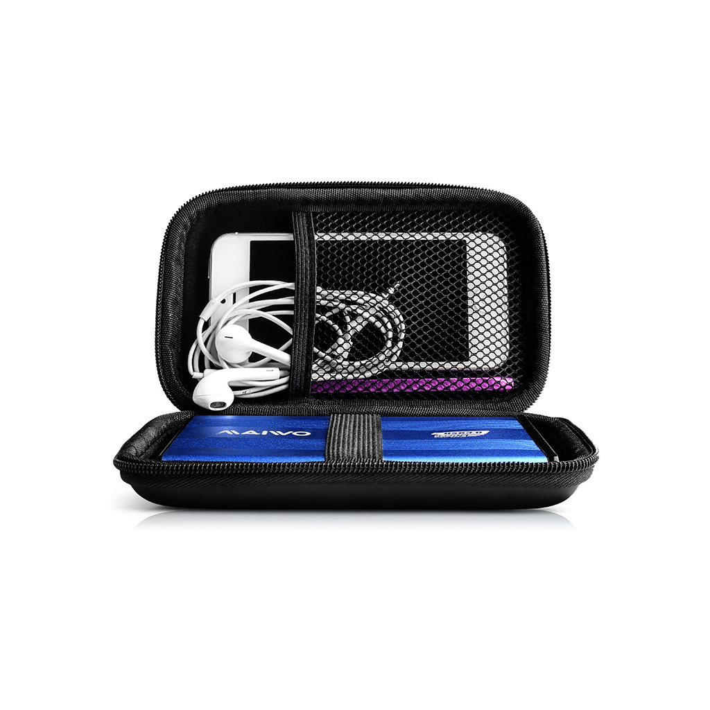 Чохол для HDD Maiwo HDD 2.5" (KT02-S black) - зображення 2