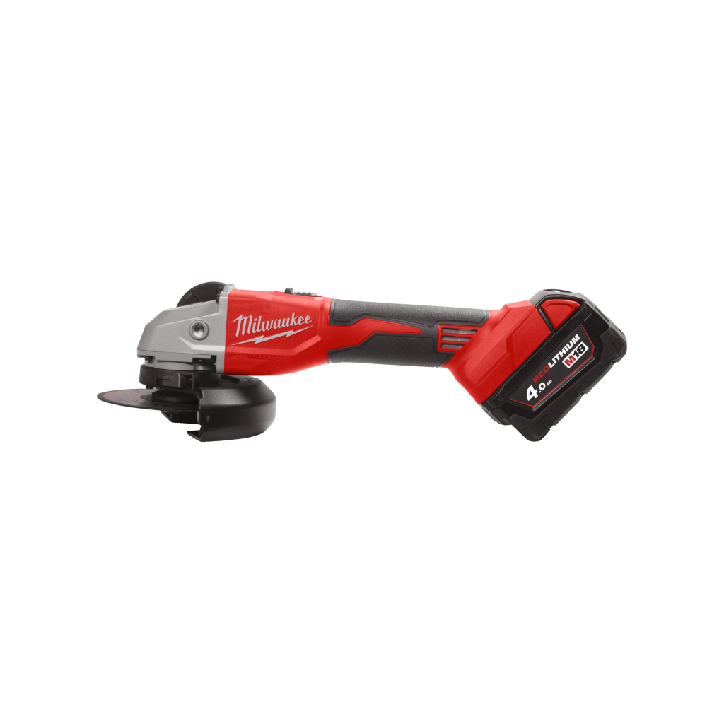 Шліфувальна машина Milwaukee M18 BLSAG125X-402X, 125мм, HD кейс (4933492644) - зображення 2