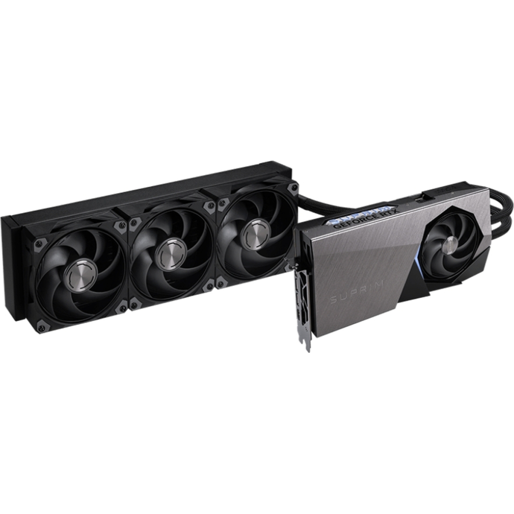 Відеокарта MSI GeForce RTX5090 32GB SUPRIM LIQUID SOC (RTX 5090 32G SUPRIM LIQUID SOC) - зображення 1