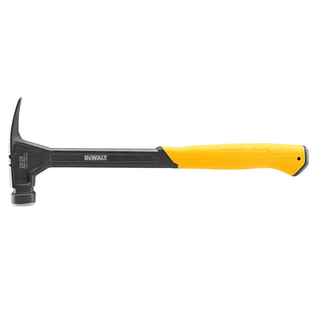 Молоток DeWALT RIP-CLAW, суцільнометалевий, 624 г, з прямим цвяходером (DWHT51006-0) - изображение 1