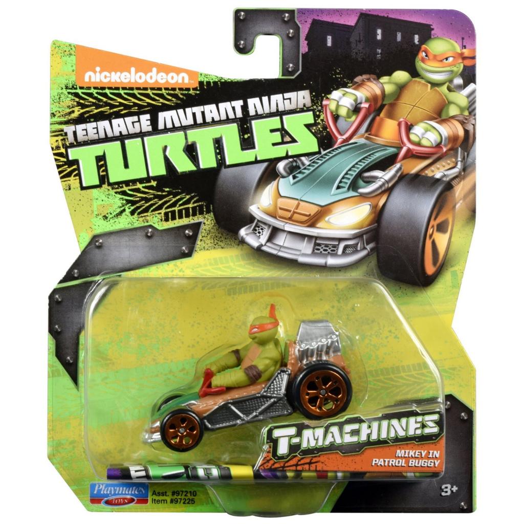Бойовий транспорт TMNT Черепашки-Ниндзя Микеланджело в патрульном багги (97225) - зображення 2