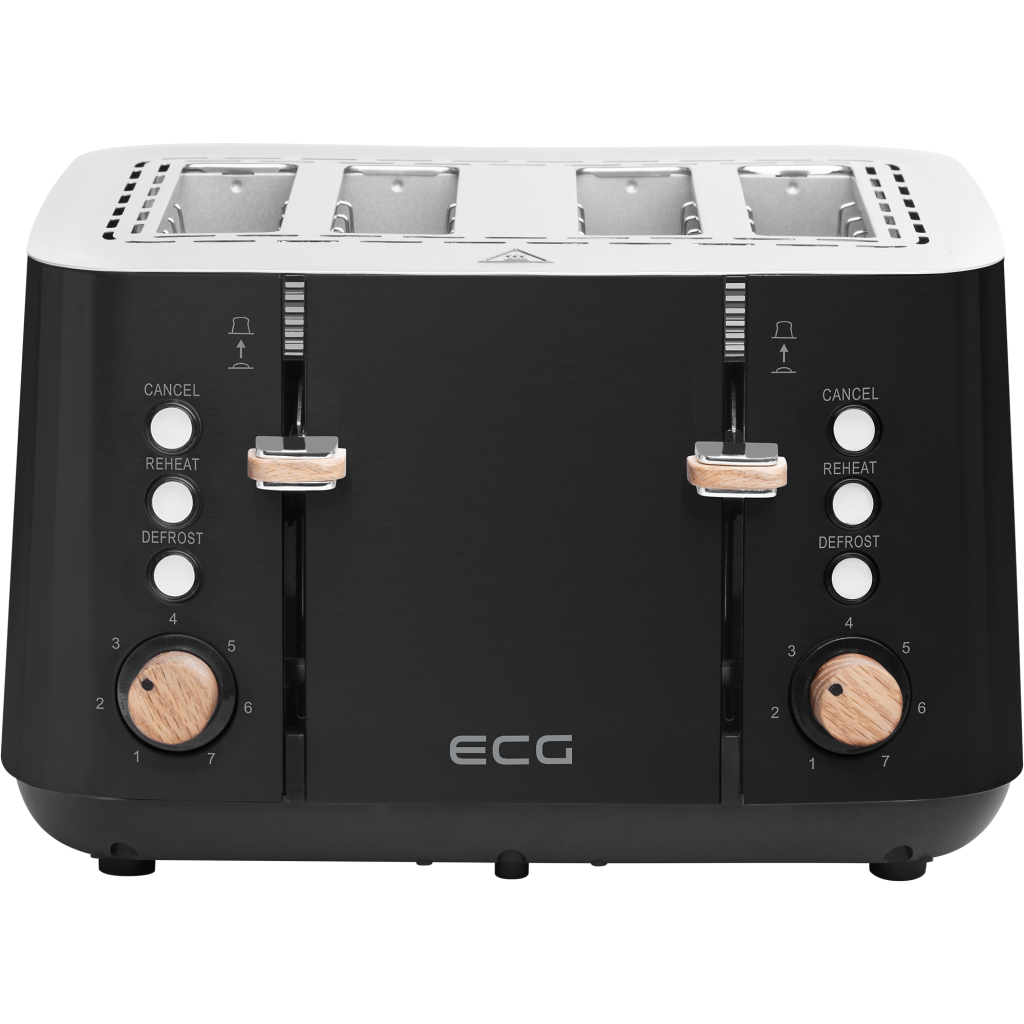 Тостер ECG ST 4768 Timber Black - изображение 2