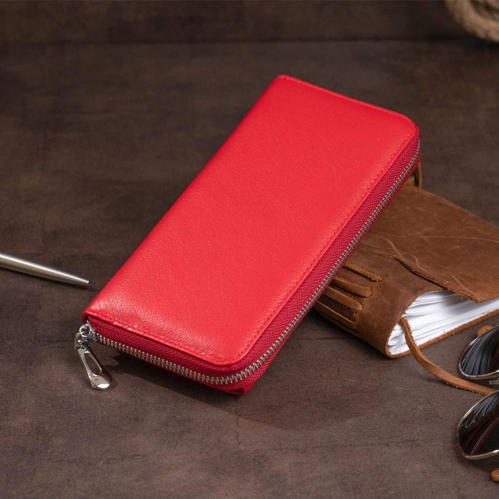 Гаманець ST Leather Червоний (19299) - зображення 10