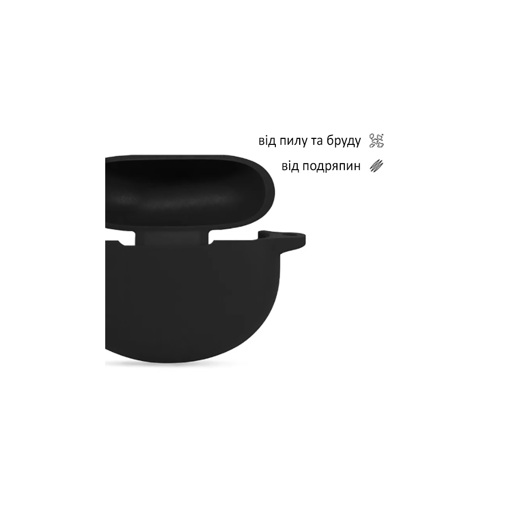 Чохол для навушників BeCover Silicon для Huawei Freebuds Pro Black (710179) - зображення 3