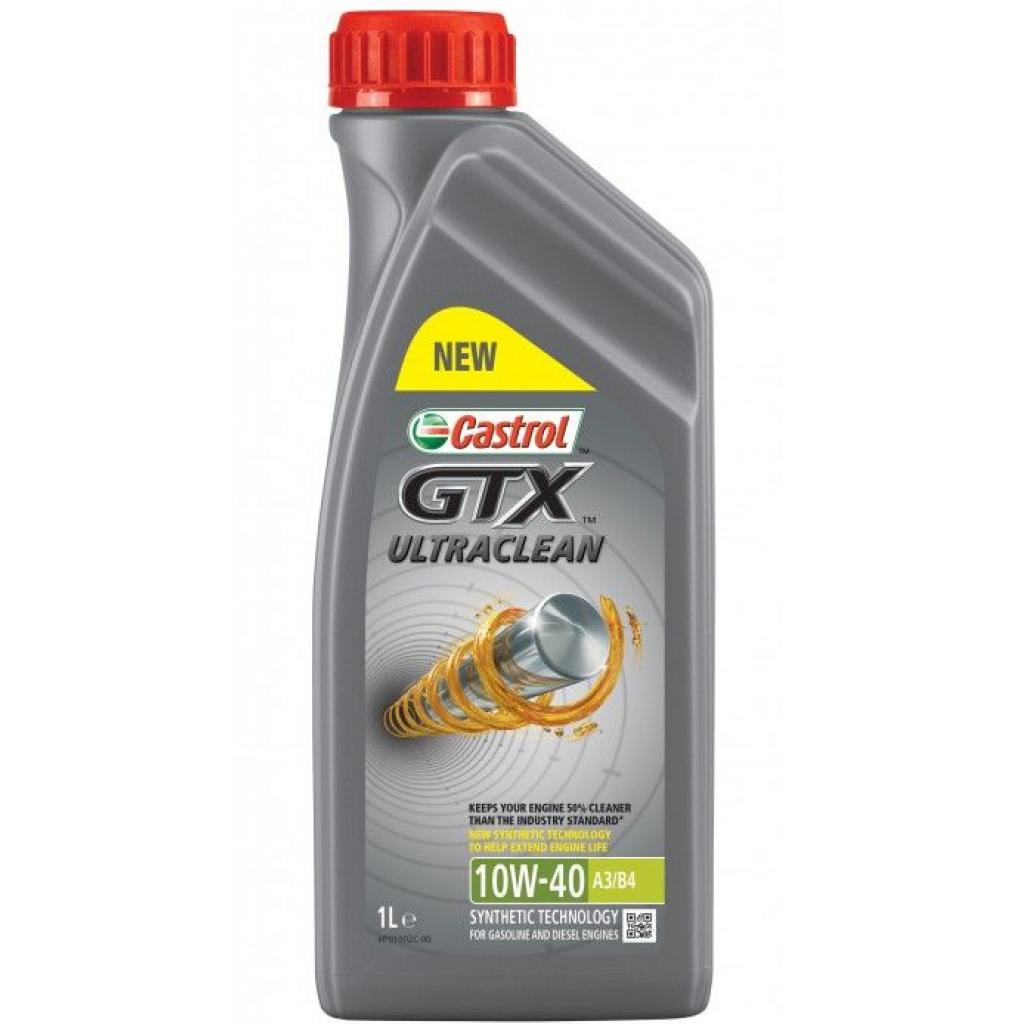 Моторна олива Castrol GTX Ultraclean 10W-40 A/B 1 л - изображение 1