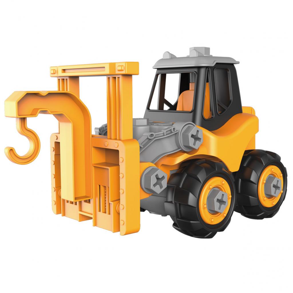 Конструктор Microlab Toys Будівельна техніка - крановий маніпулятор (MT8912) - зображення 1