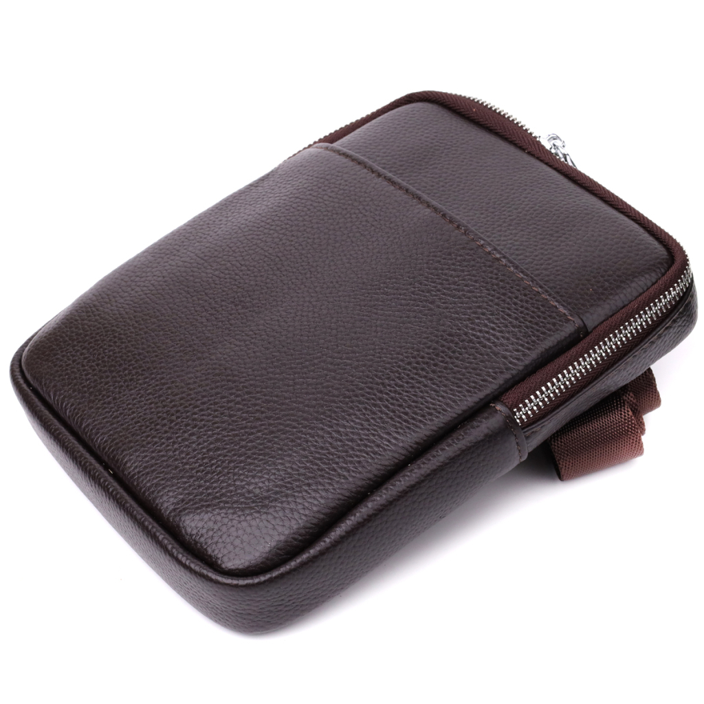 Сумка Vintage З натуральної шкіри Коричнева (22863) - зображення 5