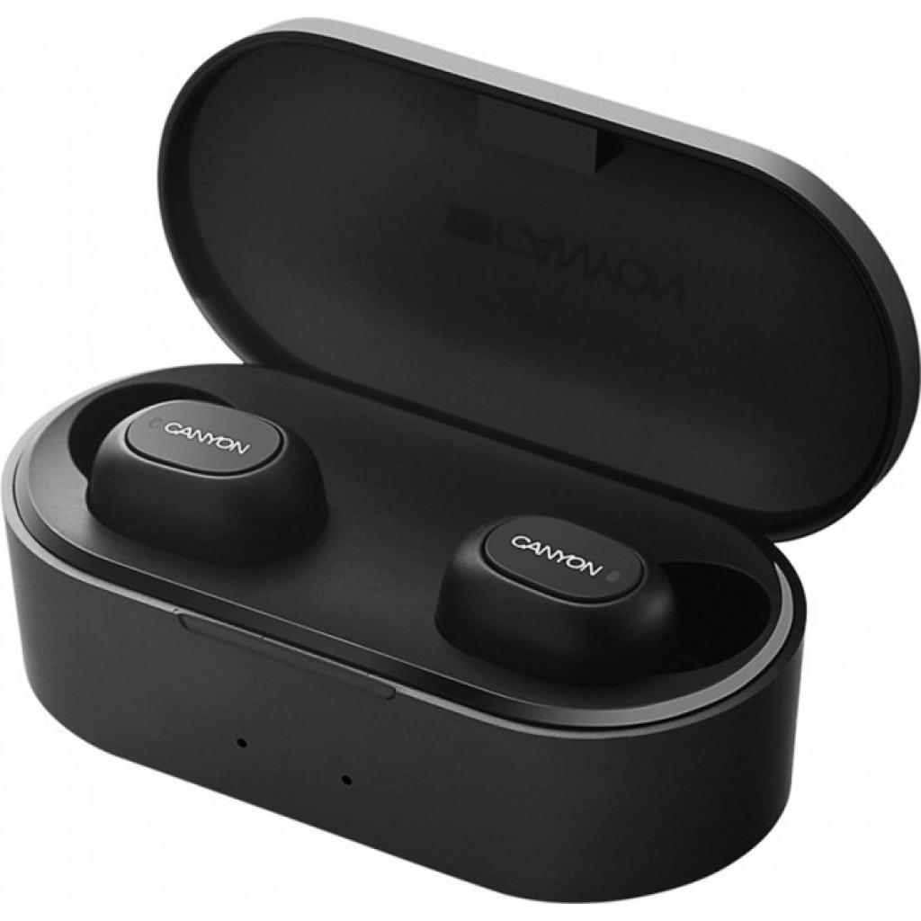 Навушники Canyon CND-TBTHS2B Black - зображення 2
