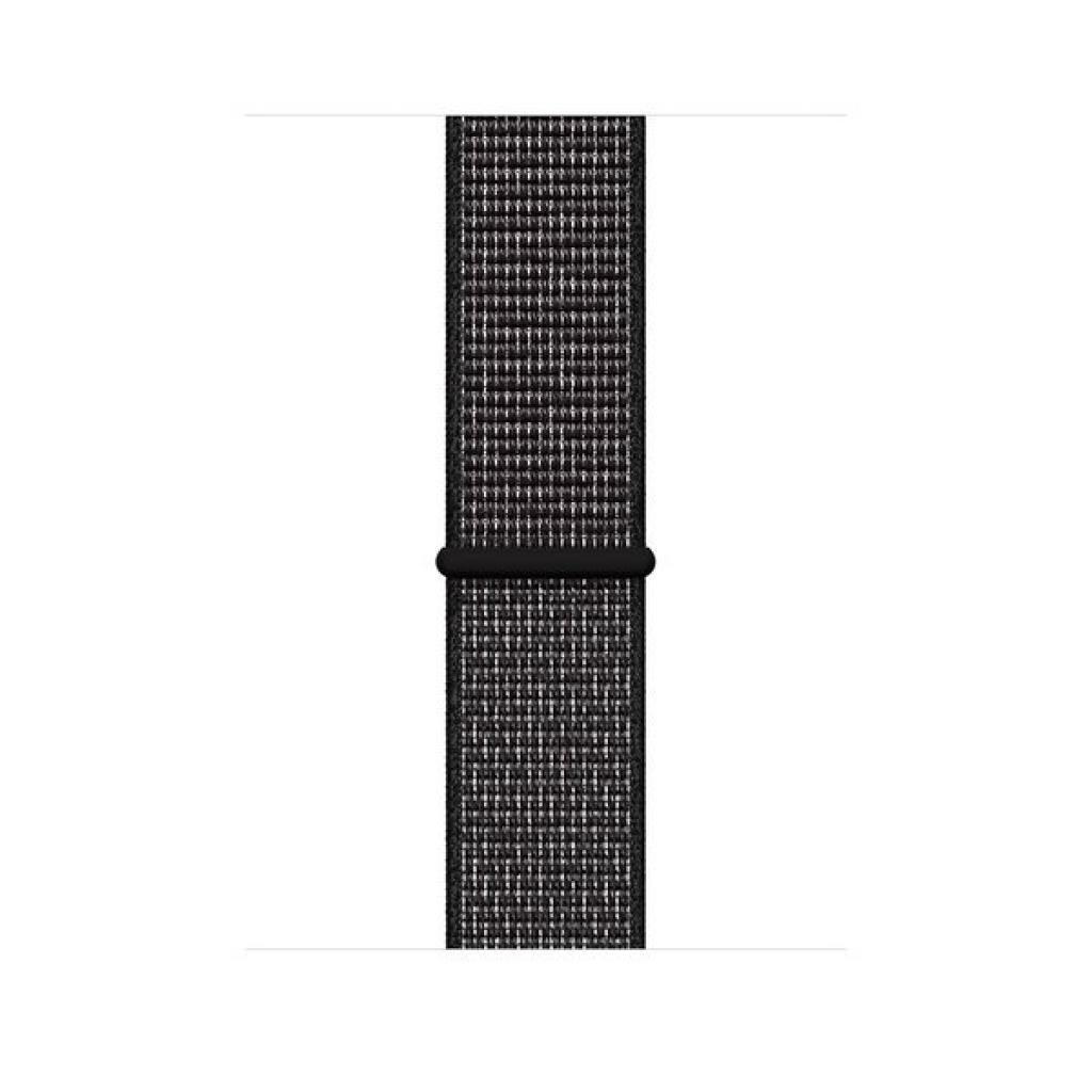 Ремінець до смарт-годинника Apple 44mm Nike Sport Loop Black (MX812ZM/A) - зображення 3