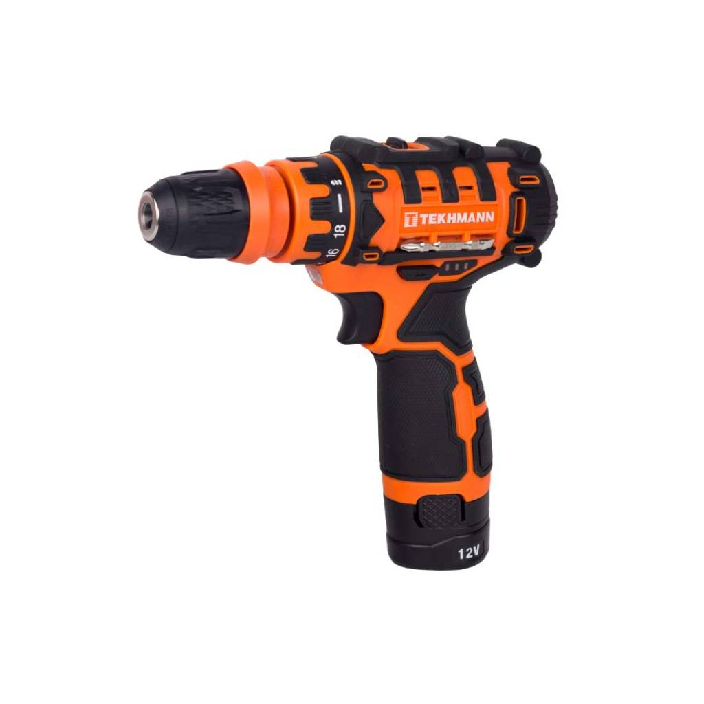 Шуруповерт Tekhmann TCD-12/2 DFR 2Ah (853784) - зображення 1