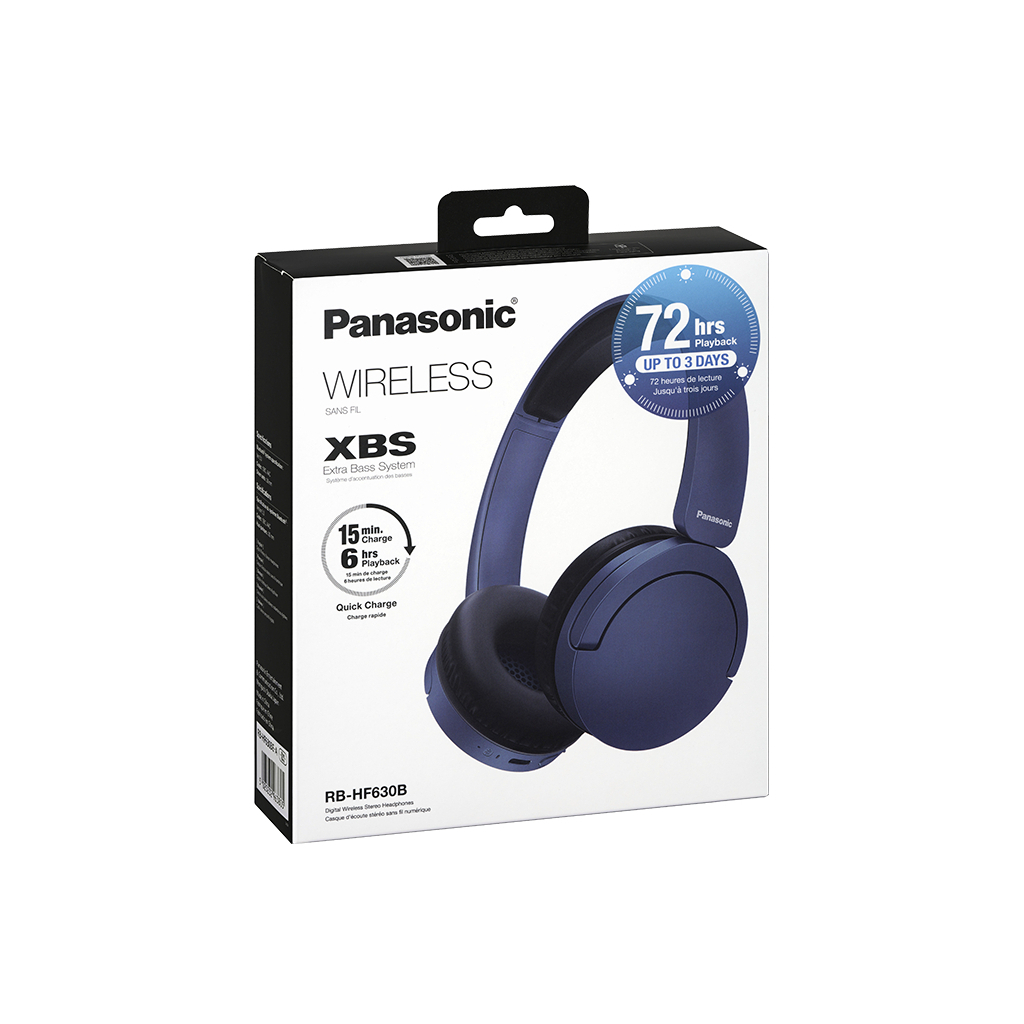 Навушники Panasonic RB-HF630B Blue (RB-HF630BG-A) - зображення 6