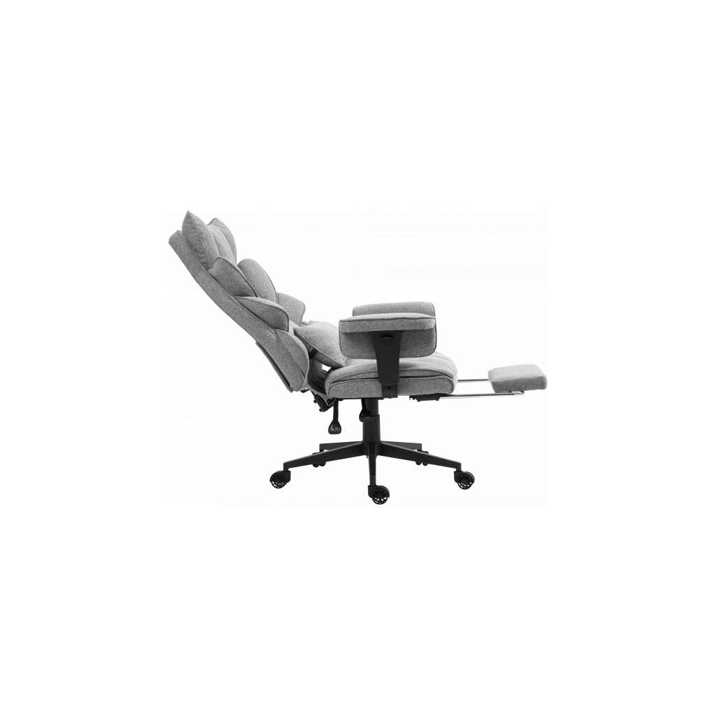 Офісне крісло GT Racer B-2511 Gray (B-2511 Fabric Gray) - зображення 8