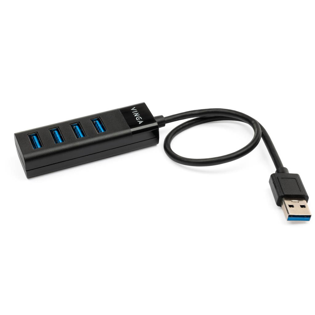 Концентратор Vinga USB3.0 to 4*USB3.0 HUB (VHA3A4) - зображення 2
