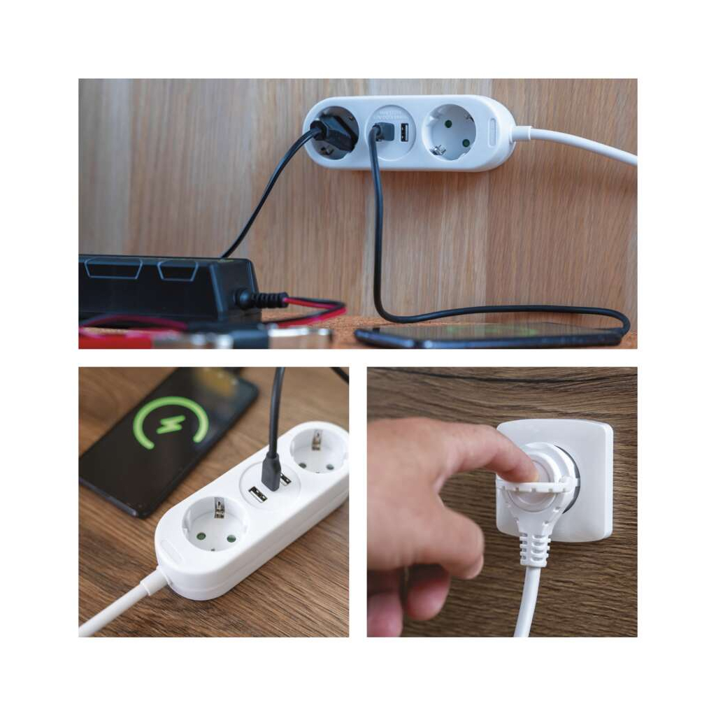 Мережевий подовжувач EMOS P0221U - зображення 6