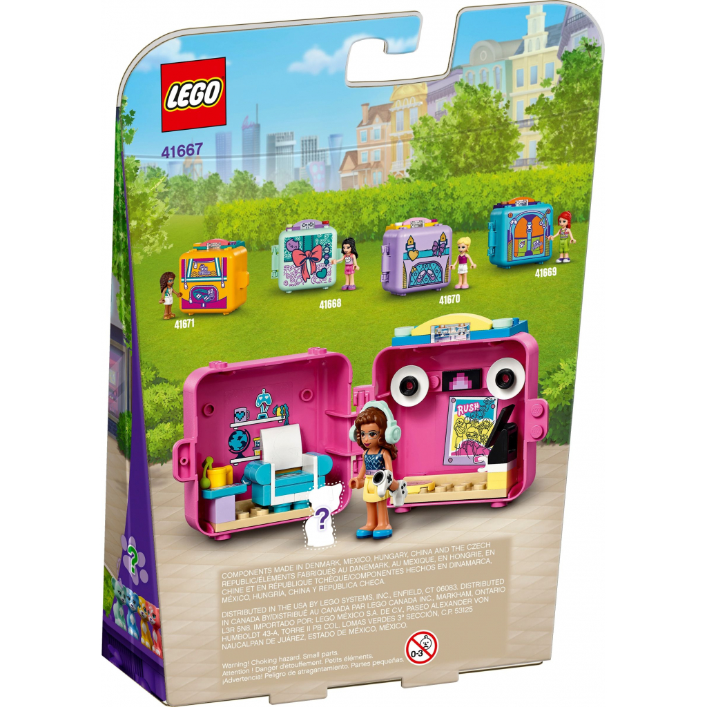 Конструктор LEGO Friends Геймінговий куб Олівії 64 деталі (41667) (396651) - зображення 6