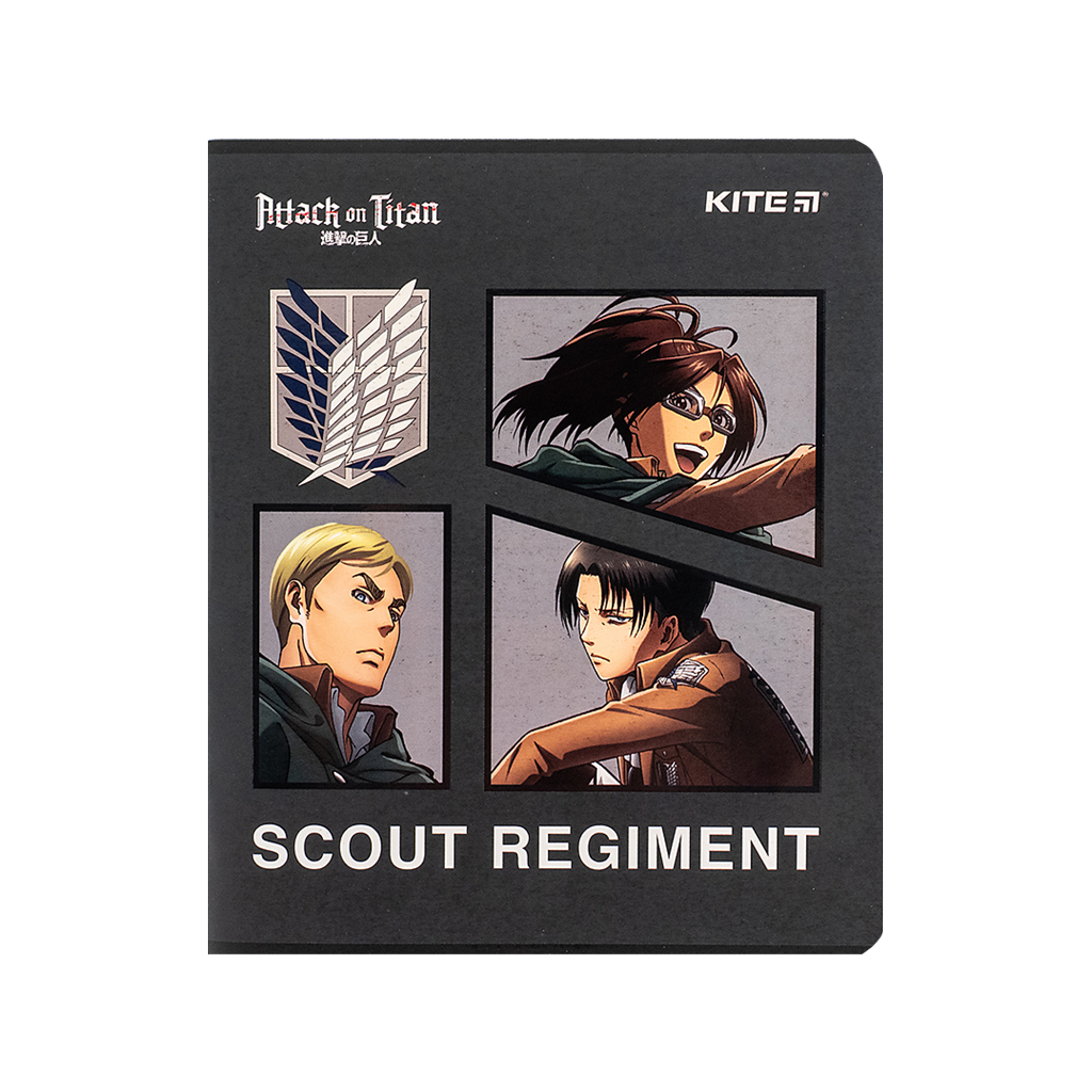 Зошит Kite Attack on Titan, 24 аркуші, лінія (AT24-239) - зображення 5