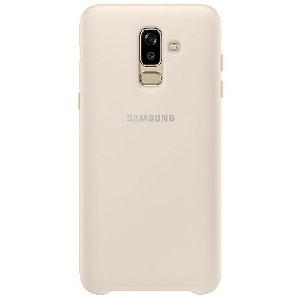 Чохол до мобільного телефона Samsung J8 2018/EF-PJ810CFEGRU - Dual Layer Cover (Gold) (EF-PJ810CFEGRU) - зображення 1
