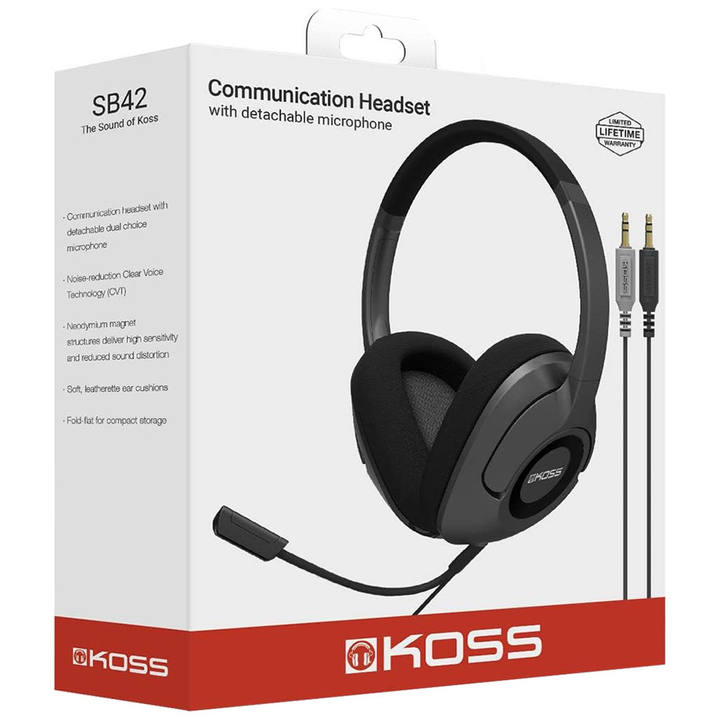 Навушники Koss SB42 Over-Ear 2*3.5 mm (193566.101) - зображення 3