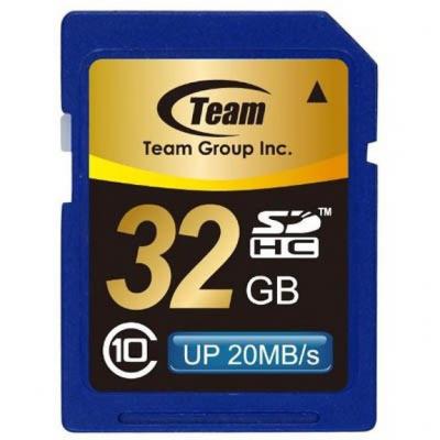 Карта пам'яті Team 32GB SDHC Class 10 (TSDHC32GCL1001) - зображення 1