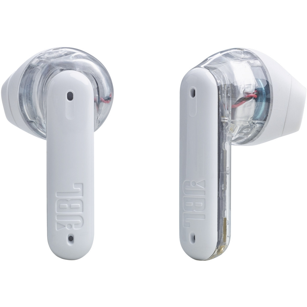Навушники JBL Tune Flex Ghost Edition White (JBLTFLEXGWHT) - зображення 9