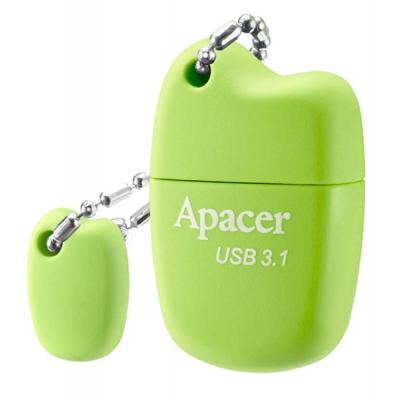 USB флеш накопичувач Apacer 16GB AH159 Green USB 3.1 (AP16GAH159G-1) - зображення 1