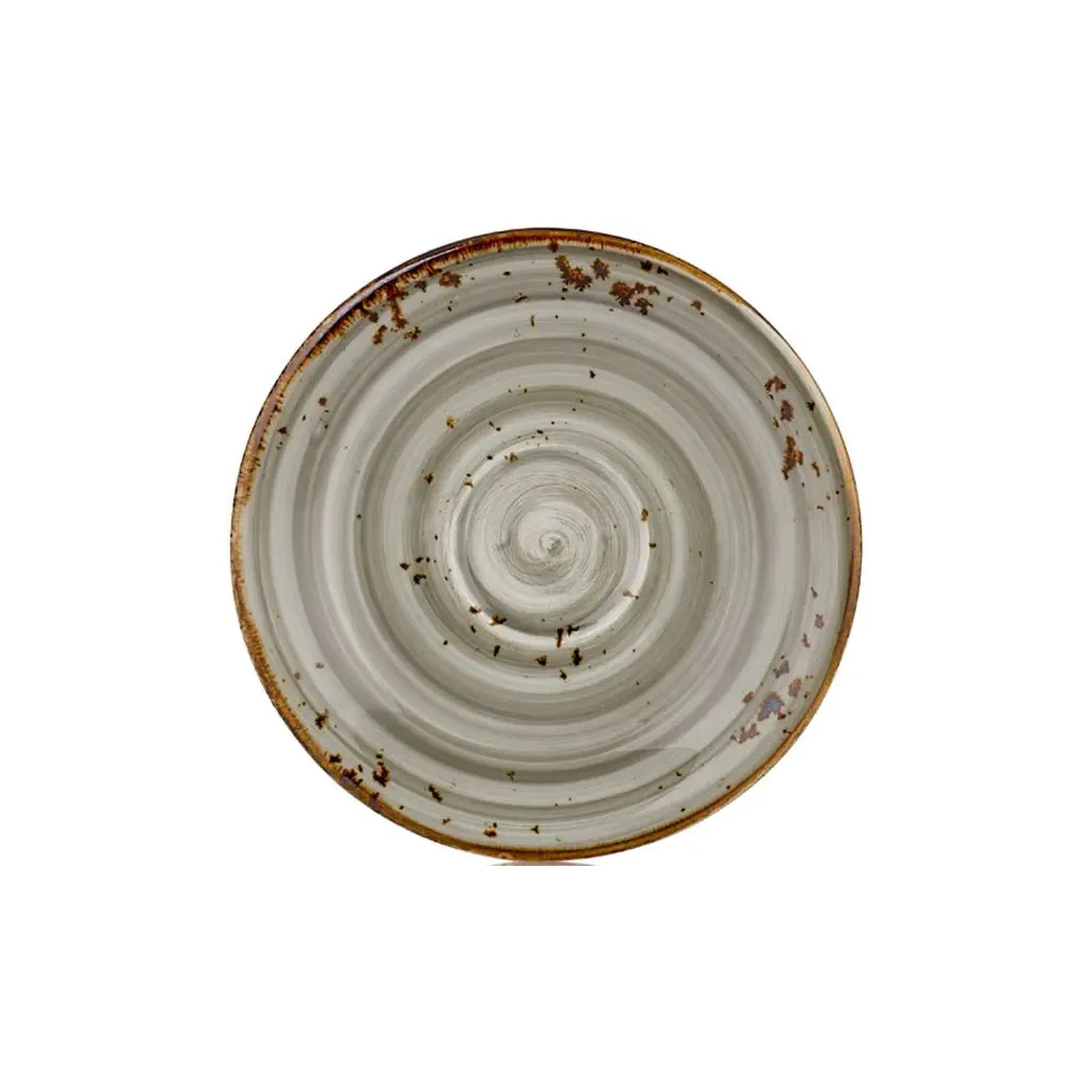 Блюдце By Bone Harmony Supreme 16 см під чашки 220 і 280 мл (HA-SP-ZT-01-CТ) - зображення 1