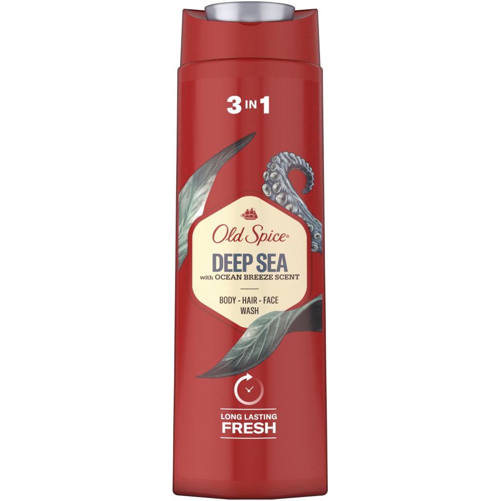 Гель для душу Old Spice Deep Sea 400 мл (8001841326153) - изображение 1