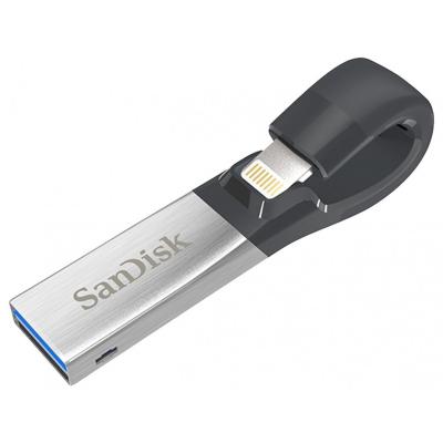 USB флеш накопичувач SanDisk 128GB iXpand USB 3.0/Lightning (SDIX30C-128G-GN6NE) - зображення 2