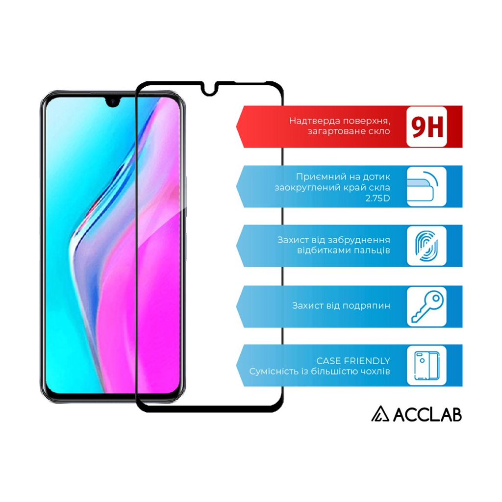Скло захисне ACCLAB Full Glue Infinix Note 11 (1283126535062) - зображення 3