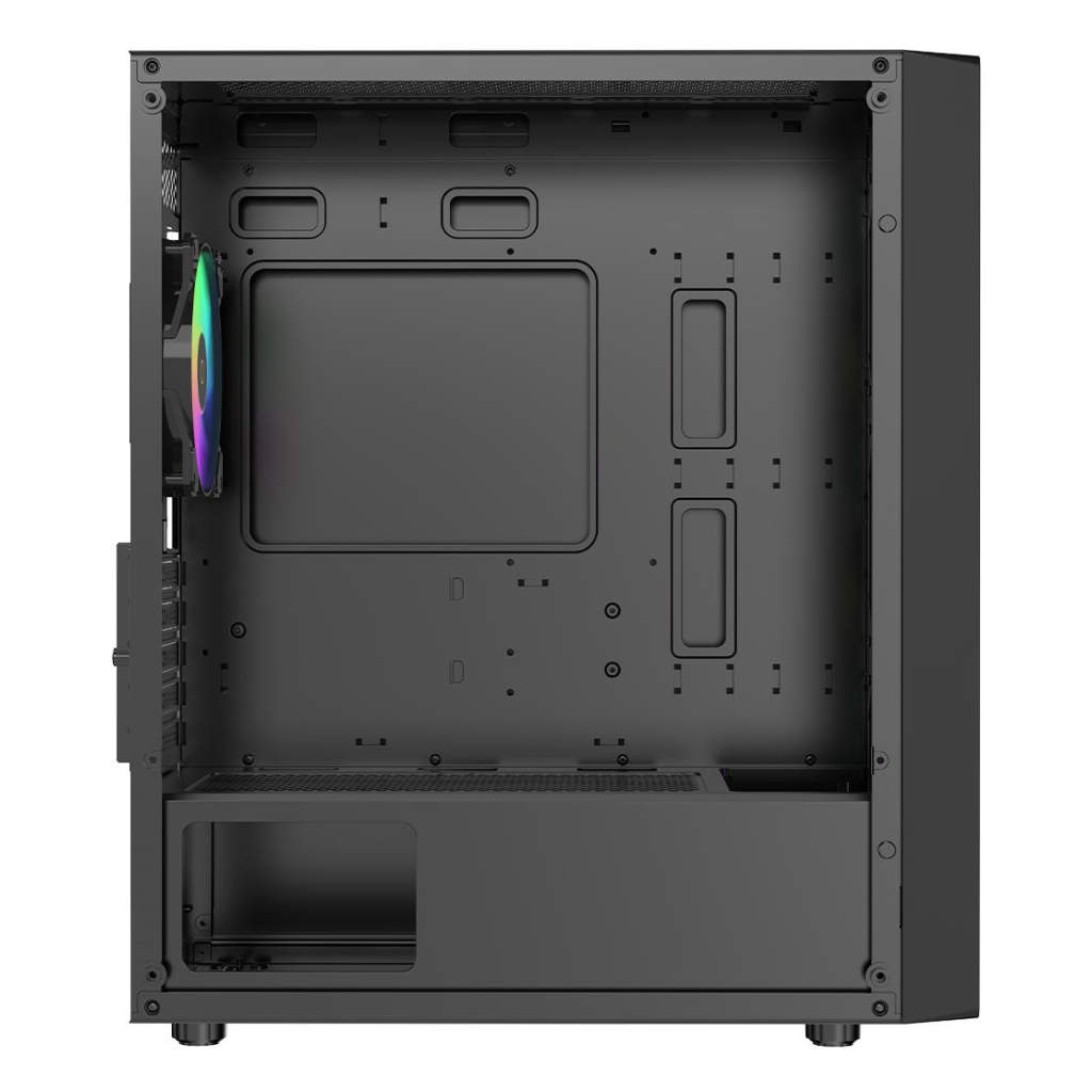 Корпус для ПК OCYPUS GAMMA C50 BK ARGB (GAMMA-C50-BKG400XX-GL) - зображення 5