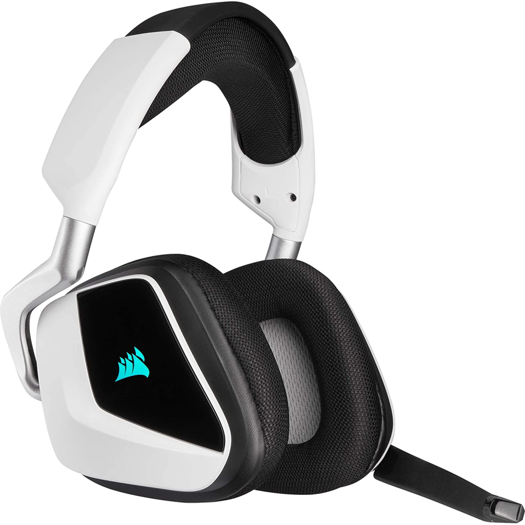 Навушники Corsair Void RGB Elite Wireless White (CA-9011202-EU) - зображення 6