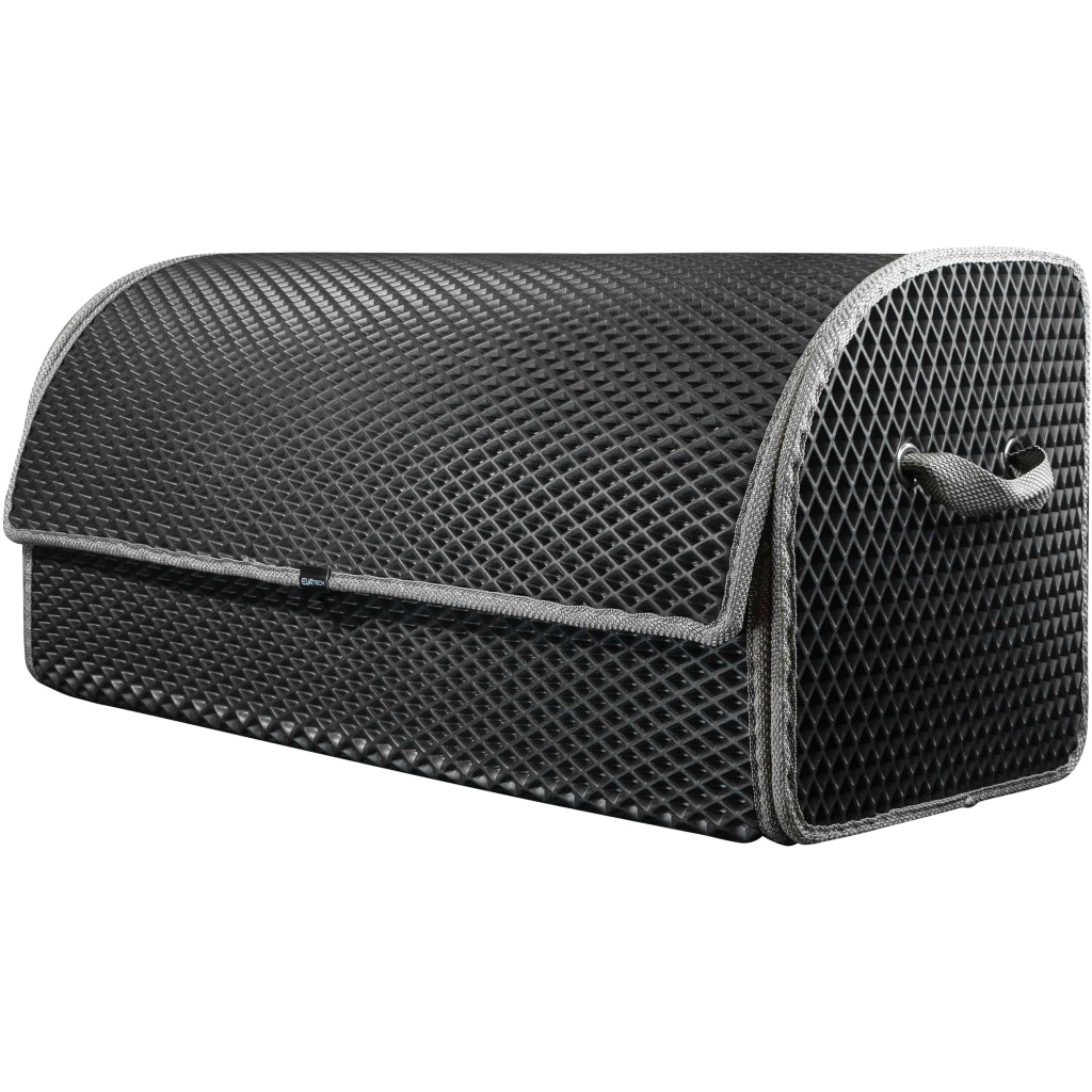 Сумка-органайзер EVAtech L-PRO 32x75x30 см. Ромб чорний з сірим кантом (BS13641OL3RBG) - зображення 5