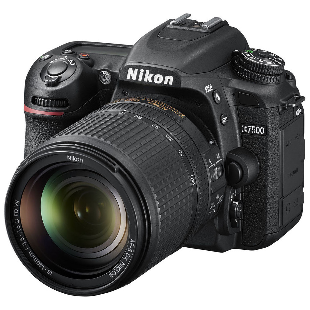 Цифровий фотоапарат Nikon D7500 18-140VR Kit (VBA510K002) - зображення 1